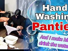 Slave Washes my Panties seachskandal tanjung pinang Servitude Real Homemade Amateur Female Domination Bondage BDSM
