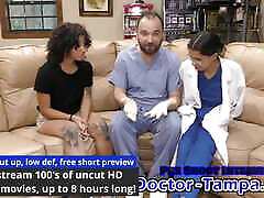 Become Doctor Tampa, Give Nicole Luva Her 1st Gyno indian axotic EVER Using Your Gloved Hands With Nurse Aria Nicole
