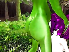 Kokoro Fucked Hard by Ogre Goblin Monster- Animation