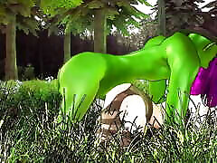 kokoro follada duro por ogro goblin monster-animación