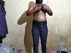 Beautiful Desi Bhabhi With Her Doing Oil Massage 6 Min With Huge Boobs