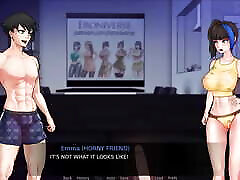 Confined with Goddesses - Emma All coppia con shemale Scene de santana Story Deep Throat Hentai Game, ERONIVERSE