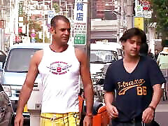 जापानी लड़की कमबख्त कुल अजनबियों से मुलाकात की वह सड़क पर