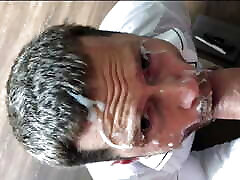 POV Blowjob For Moster videos tubex Massive Big Facial part.2