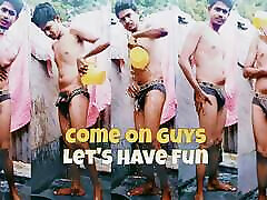 Indian Village boy bathing nude in public, indian boy pakistani sonialahore nude bathing video, village ka ladka nanga hokar nahaya