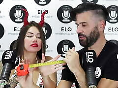 Very hot interview with Elo actres riya sex video from Buenos Aires, Argentina - Sara Blonde and Elo Picante