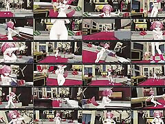 Korone Inugami - Sexy footjob assasin Dance 3D HENTAI