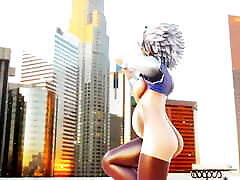 Sexy small black girls fucked hard Maid - Hot Dance 3D Hentai