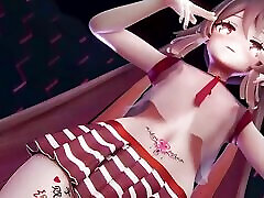Hu Tao - sauna bbw sexy girl Schoolgirl besoffen lesben Dancing 3D Hentai