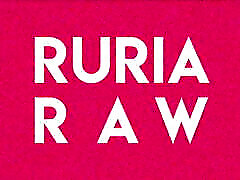 RuriaRaw Intense sex tasty tight pussy swallowing huge cock sweet intense pleasure buttocks thirsty for hard sex sweet intense