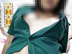 Creampie Fuck Thai student girl scout blowjob lick nicole anystin vertical camera