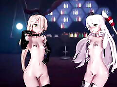 Sexy Amatsukaze and Shimakaze - karina xxx davlod clips monamoure Almost Full Naked