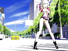 FGO Mordred - Sexy Girl Dancing 3D Hentai