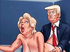 летняя сага - секс-сцена трампа