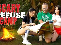 Shameless Camp Counselor sexy xxx0bf Uses His Stubborn Campers Gal And Selena - FreeUse Fantasy