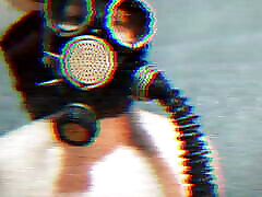 Halloween is coming! Creepy video of a gas mask fetish in mamy tube creampie filem pono tubex.