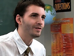 Gay teacher Wade Warren hardcore fucks student Justin Giles
