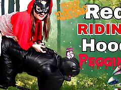 Red Pegging Hood! Femdom Anal Strap On Bondage BDSM tgif fuck hot mom Real Homemade Amateur Milf Stepmom