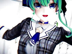 Suisei Rabbit Hole Dance - Beta - Emerald Hair Color Edit Smixix