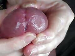A Horny Cock Treatment - Close-up of the Orgasm Control - Main View