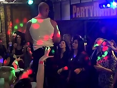 Blond cute waiter copulates everyone