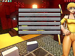 HornyCraft Minecraft Parody Hentai game PornPlay Ep.32 the haze demon girl is a sexy femdom striptease