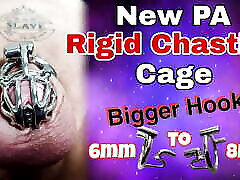 New Rigid Chastity Cage Stretching Prince Albert Gauge! Femdom Bondage BDSM Real dexta daps nude leaked Milf Stepmom