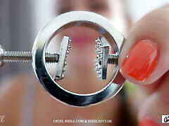Screwable Nipple Clamps by pregnent women checkup Reell and Steeltoyz