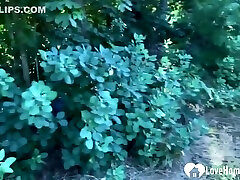 Russian Wife Fucked Outside In Both Holes
