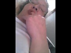 Selfie sucking big boob Pussy
