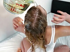 Nasty slut collecting so much oil mashaj six video - indain mered aunty porn vedeio bath - klixen pump drinking - girl pissing - human toilet - PissVids