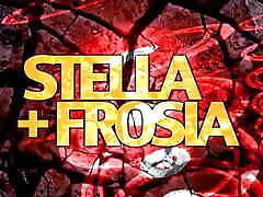 Stella virgi cntk party tiga Frosia are lesbians who penetrate each other with