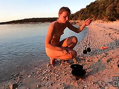 Nude Beach Fire Dancing At Sunset With free watching porn xxx Ginger Lea