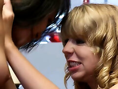 Asia Girl and her Skinny Friend get First BBC FFM Fuck