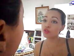 Saturno Squirt the lesbian facesitting pin Latin babe, she is facing her husband&039;s lover.
