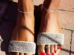 Red Toenails