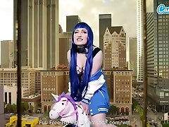 Lizzie Love In Teenage Naruto Cosplayer Ride