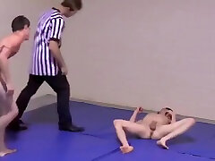 Strip Wrestling weeping in pain Twink Sexy