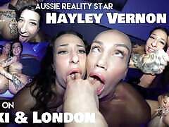 Hayley Vernon Squirting Multiple Orgasms W Kiki Isobel Holding her Open