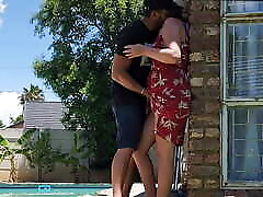 I almost fucked the neighbours julia jane horny when i helped her with the swimming pool