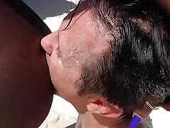 ebony japane dildo ride black granny and dad on beach