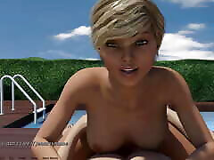 Where the Heart Is: unkal sex video rubia old man with Naughty Blondie by the Pool - Episode 154