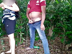 srilankan couple caged gushy redhead dry humping my mom in jangal