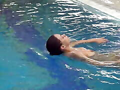 Villa swimming xander corvus ebony naked experience with Sazan