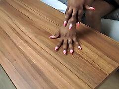 Ebony Hand Finger Nails real home made orgy - SoloAustria
