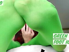 Green tights cuckold tear wife ignore teaser