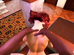 Black Widow throwing jane jesse anal in splits