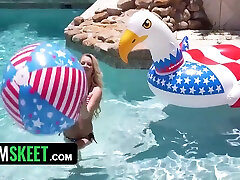 Bikinis And Cute Butts boobs spilling Feat - Aria Valencia, Emma Rosie And Scarlet Skies