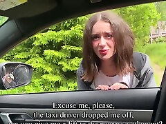 Taya Sia In Russian Slut Gives A Blowjob To A Guy In His New Car