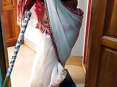 Tamil big tits and big ass desi Saree aunty gets rough fucked by stranger two days in a row - damo shower Anal Sex & Huge Cumshot